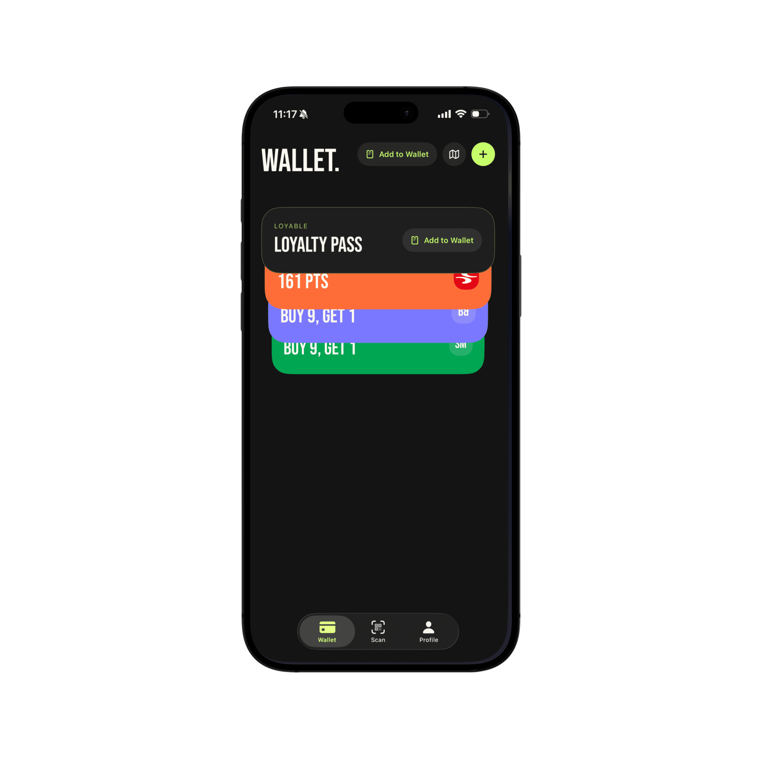 Loyable wallet app